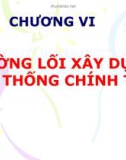 Bài giảng Đường lối cách mạng của Đảng cộng sản Việt Nam: Chương I - Nguyễn Đinh Quốc Cường