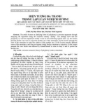 Hiện tượng đa thanh trong lập luận nghịch hướng (Qua khảo sát các mẫu lập luận sử dụng kết từ nhưng)