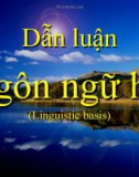 Bài giảng Dẫn luận ngôn ngữ - Chương VI: Ngữ pháp