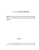 Đề tài Từ thực tế quê hương mình, làng mình anh (chị) hãy nhận xét về sự biến đổi xưa làng Việt cổ trong thời điểm hiện nay 