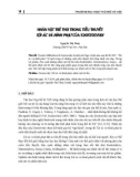 Nhân vật trẻ thơ trong tiểu thuyết tội ác và hình phạt của F.Dostoevsky