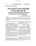 Thử xác định các tiêu chí nhận diện vị từ quá trình tiếng Việt