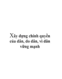 Ebook Xây dựng hệ thống chính trị cơ sở ở Kiên Giang trong giai đoạn mới: Phần 2