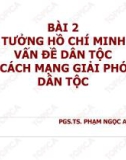 Bài giảng Tư tưởng Hồ Chí Minh: Bài 2 - PGS.TS. Phạm Ngọc Anh