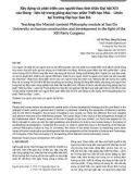 Xây dựng và phát triển con người theo tinh thần Đại hội XIII của Đảng - liên hệ trong giảng dạy học phần Triết học Mác - Lênin tại Trường Đại học Sao Đỏ