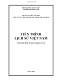 Giáo trình Tiến trình lịch sử Việt Nam (Giáo trình dùng cho đào tạo đại học từ xa): Phần 1