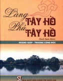 Lịch sử làng Tây Hồ - phủ Tây Hồ: Phần 1