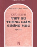 Quốc sử quán triều Nguyễn - Khâm định Việt sử thông giám cương mục Tập 2