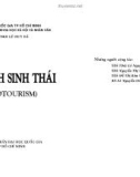 Du lịch sinh thái