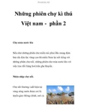 Những phiên chợ kì thú Việt nam - phần 2