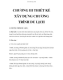 Giáo trình quản trị du lịch lữ hành - Chương 3