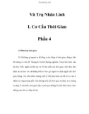 Vũ Trụ Nhân Linh - I. Cơ Cấu Thời Gian - Phần 4