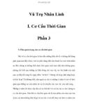 Vũ Trụ Nhân Linh - I. Cơ Cấu Thời Gian - Phần 3