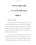 Vũ Trụ Nhân Linh - I. Cơ Cấu Thời Gian - Phần 5