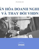 Văn hóa doanh nghiệp và thay đổi văn hóa doanh nghiệp.