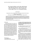 Xây dựng hệ thống câu hỏi theo định hướng phát triển năng lực học sinh trong dạy học truyện ngắn Nam Cao ở trường phổ thông