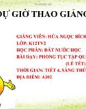 Bài giảng Đất nước học: Phong tục tập quán (Lễ tết)