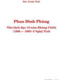 [Danh Nhân Việt Nam] Tiểu Sử Phan Đình Phùng phần 1