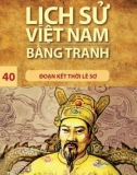 Tranh vẽ về lịch sử Việt Nam (Bộ mỏng): Tập 40 - Đoạn kết thời Lê Sơ - Trần Bạch Đằng