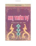 Sổ tay Hán tự - Nhị thiên tự: Phần 1