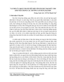 Vai trò của Đoàn thanh niên đối với giáo dục đạo đức cho sinh viên trong các trường cao đẳng, đại học