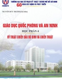 Giáo trình Giáo dục quốc phòng và an ninh (Phần 4: Kỹ thuật chiến đấu bộ binh và chiến thuật): Phần 1