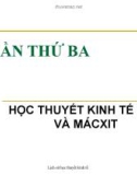 Lịch sử học thuyết kinh tế - Chương 7: Học thuyết kinh tế C.Mác (Karl Marx)