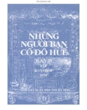 Tìm hiểu Những người bạn Cố đô Huế (Tập XVII): Phần 1