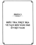 Những chứng tích lịch sử của nạn đói năm Ất Dậu 1945 ở Việt Nam: Phần 2