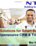 Open Solutions for Smart Business Opensource CRM & Triển khai