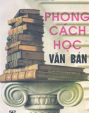 Giáo trình Phong cách học văn bản: Phần 1 - Đinh Trọng Lạc