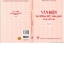 Văn kiện Đại hội đại biểu toàn quốc lần thứ XIII (Tập 2)