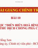 Bài giảng Chính trị: Bài 10 - Lương Hồng Sơn