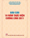 Báo cáo 10 năm thực hiện Cương lĩnh 2011