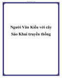 Người Vân Kiều với cây Sáo Khui truyền thống