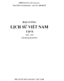 Đại cương lịch sử Việt Nam - Tập 2: Phần 1 - Đinh Xuân Lâm (chủ biên)