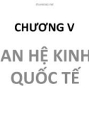 Chương 5: Quan hệ kinh doanh quốc tế