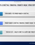 Phép biện chứng trong triết học phương đông