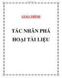 Giáo trình Tác nhân phá hoại tài liệu