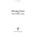 Philosophy of Science Part I