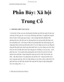 Lịch Sử Tư Tưởng trước Marx - Phần Bảy: Xã hội Trung Cổ