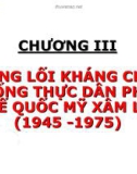 Bài giảng Đường lối cách mạng của Đảng cộng sản Việt Nam: Chương III - Nguyễn Đinh Quốc Cường