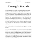 Chống Duyhring III Chủ nghĩa xã hội - Chương 3: Sản xuất