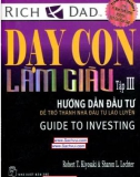 Dạy con làm giàu, Tập 3 (Tái bản lần thứ 11) - Phan 1