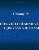 Chương số 4 TƯ TƯỞNG HỒ CHÍ MINH VỀ ĐẢNG CỘNG SẢN VIỆT NAM