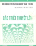 Các triết thuyết lớn part 1