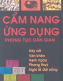 Sổ tay ứng dụng phong tục dân gian: Phần 1