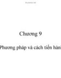 Bài giảng Phương pháp nghiên cứu khoa học: Chương 9 - Lê Khương Ninh