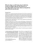 Đổi mới, nâng cao chất lượng công tác lãnh đạo, chỉ đạo của Đảng Cộng sản Việt Nam đối với hoạt động nghiên cứu lý luận chính trị trong thời kỳ phát triển mới của đất nước