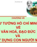 Bài giảng Tư tưởng Hồ Chí Minh: Chương 7 - Hà Tân Bình